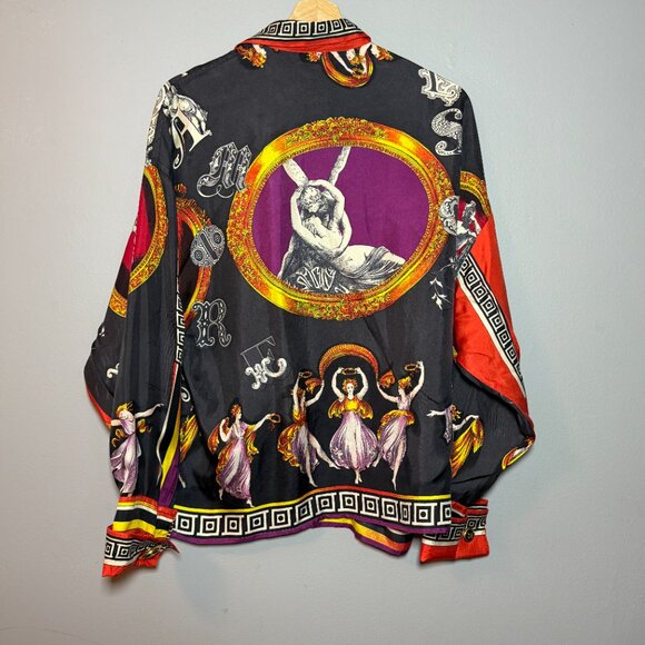 GIANNI VERSACE Rare Vintage Silk Shirt - Picture 3 of 12